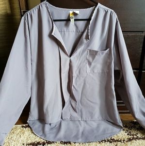 3 for $21 - Mimi Chica Grey tunic